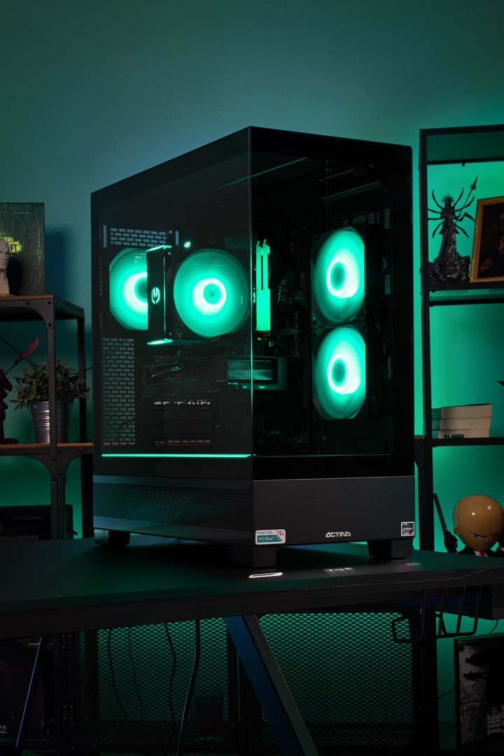 Kompjuter Actina AMD Ryzen 5 5600X, 32GB DDR4, 1TB SSD, RTX 4060, i zi