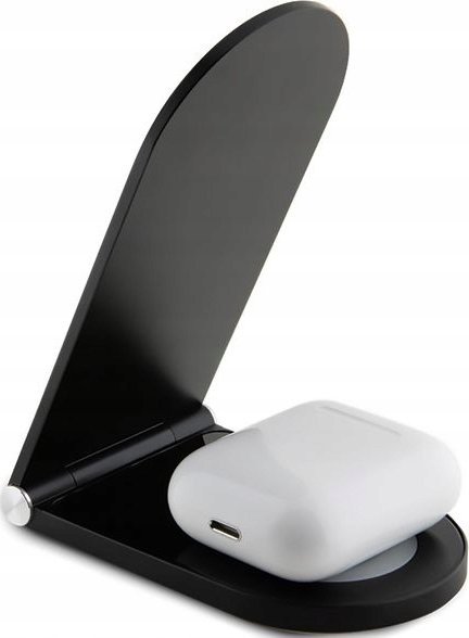 Karikues pa tel Mercedes Silver Stars MagSafe Foldable 2in1, 15W, i zi