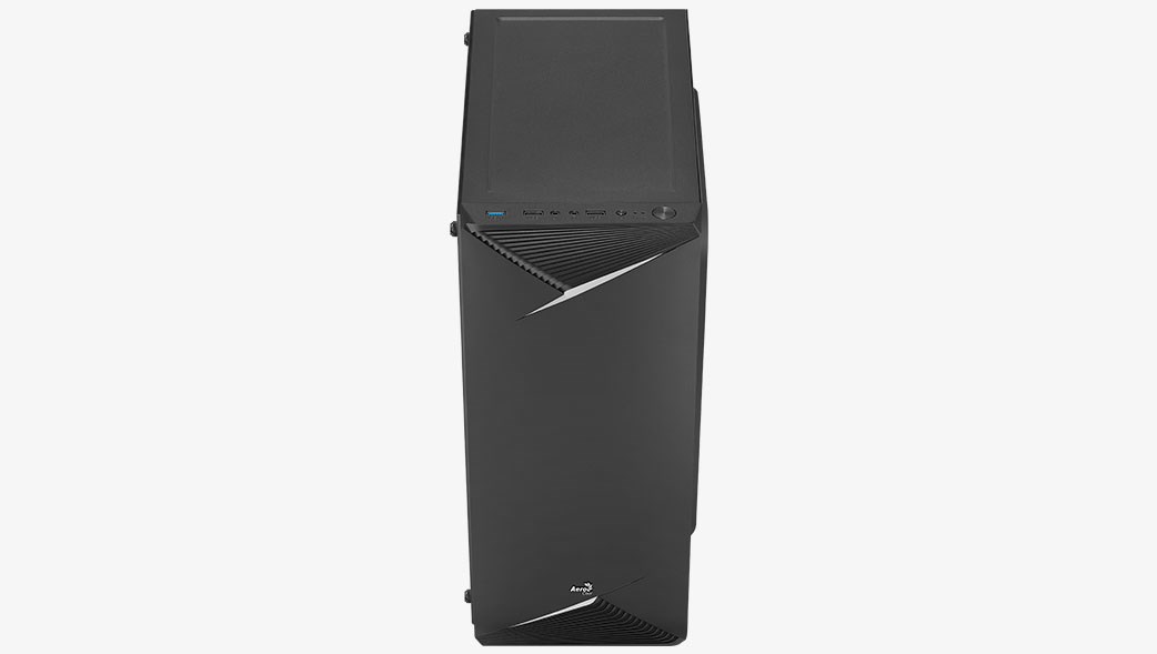 Kornizë kompjuteri Aerocool Talon FRGB Mid Tower, RGB, panel anësor akrilik, e zezë