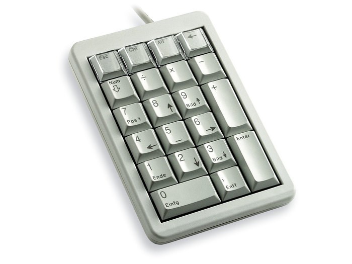 Tastierë numerike Cherry G84-4700, USB, ML-Technology, e hirtë