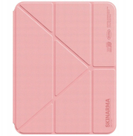 Mbulesë tabletë Skinarma Zeta Case për Apple iPad Air 11" 2025 M3, me mbajtëse stylus, pjesë e pasme transparente, rozë