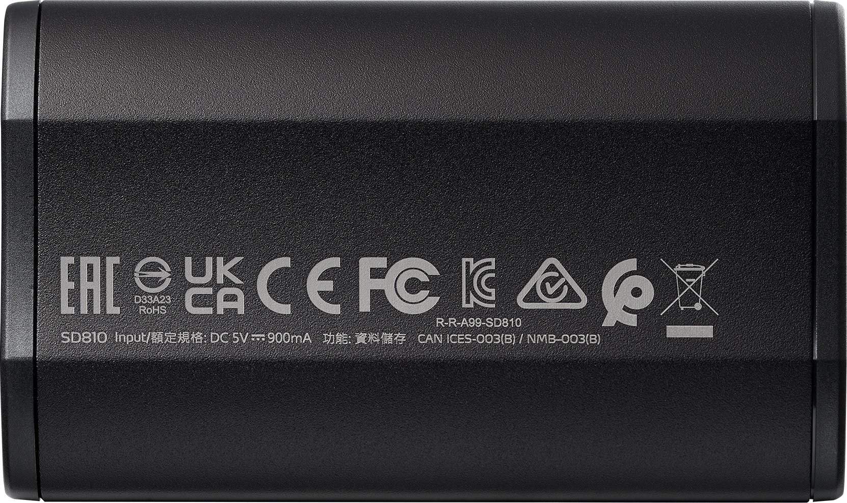 SSD i jashtëm ADATA SD810, 1TB, USB 3.2 Gen 2, i zi