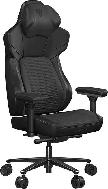Karrige gaming ThunderX3 CORE RACER, ergonomike, me mbështetje lumbare, e zezë