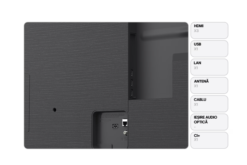 Televizor LG 85QNED70B3A, 85", QNED 4K Ultra HD, i zi