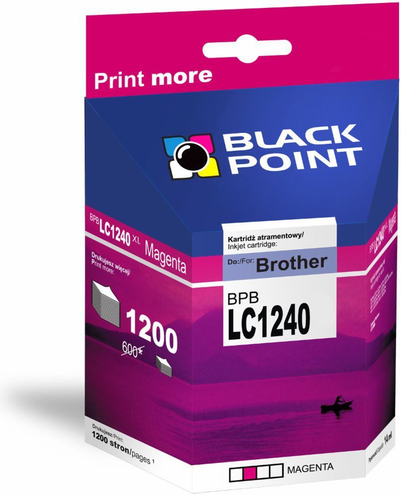 Ngjyrë për printer Black Point BPBLC1240M  / LC-1240M, vjollcë