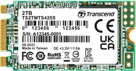 Disk SSD Transcend 425S, 2TB, M.2 2242 SATA III