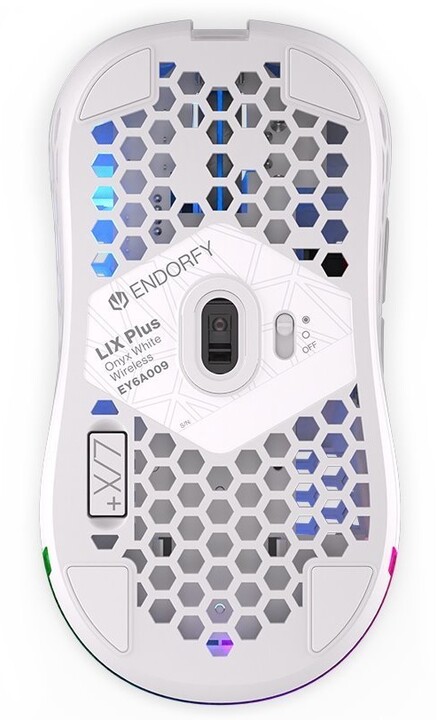 Maus Endorfy LIX Plus Wireless, i bardhë