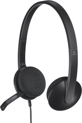 Kufje Logitech USB Headset H340 (981-000475), 1.8 m, të zeza