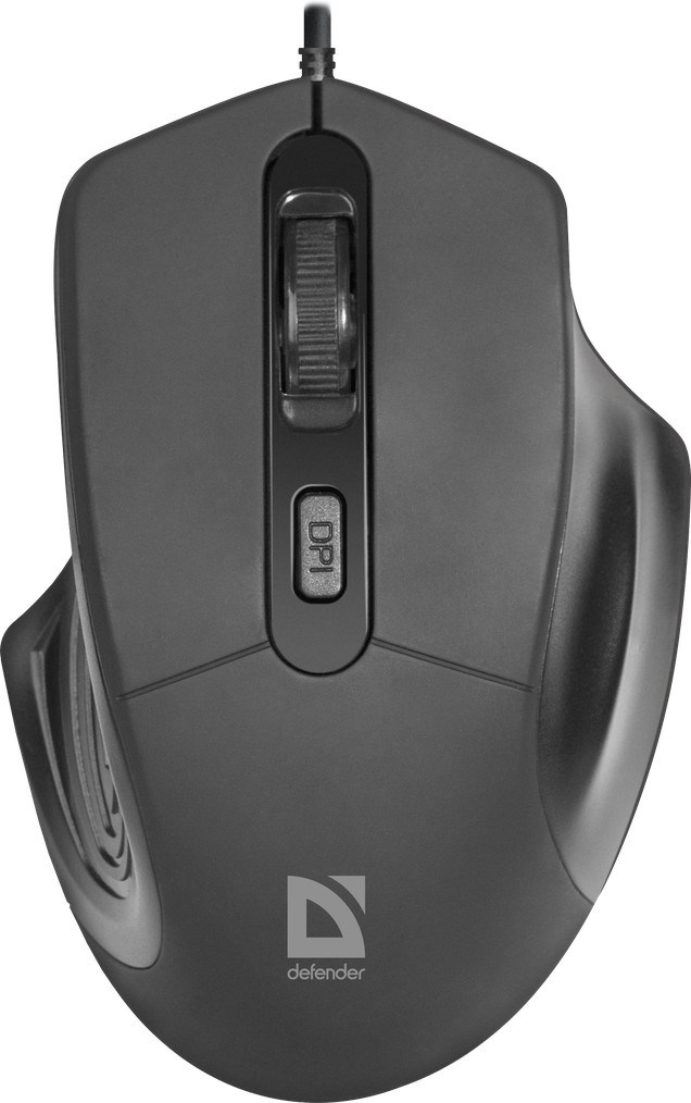 Maus Defender Datum, me kabllo, USB, i zi