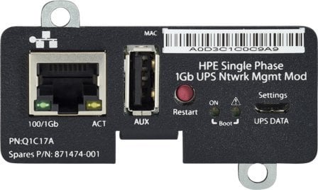 Menaxhues rrjeti HP UPS njëfazore HPE 1 Gb
