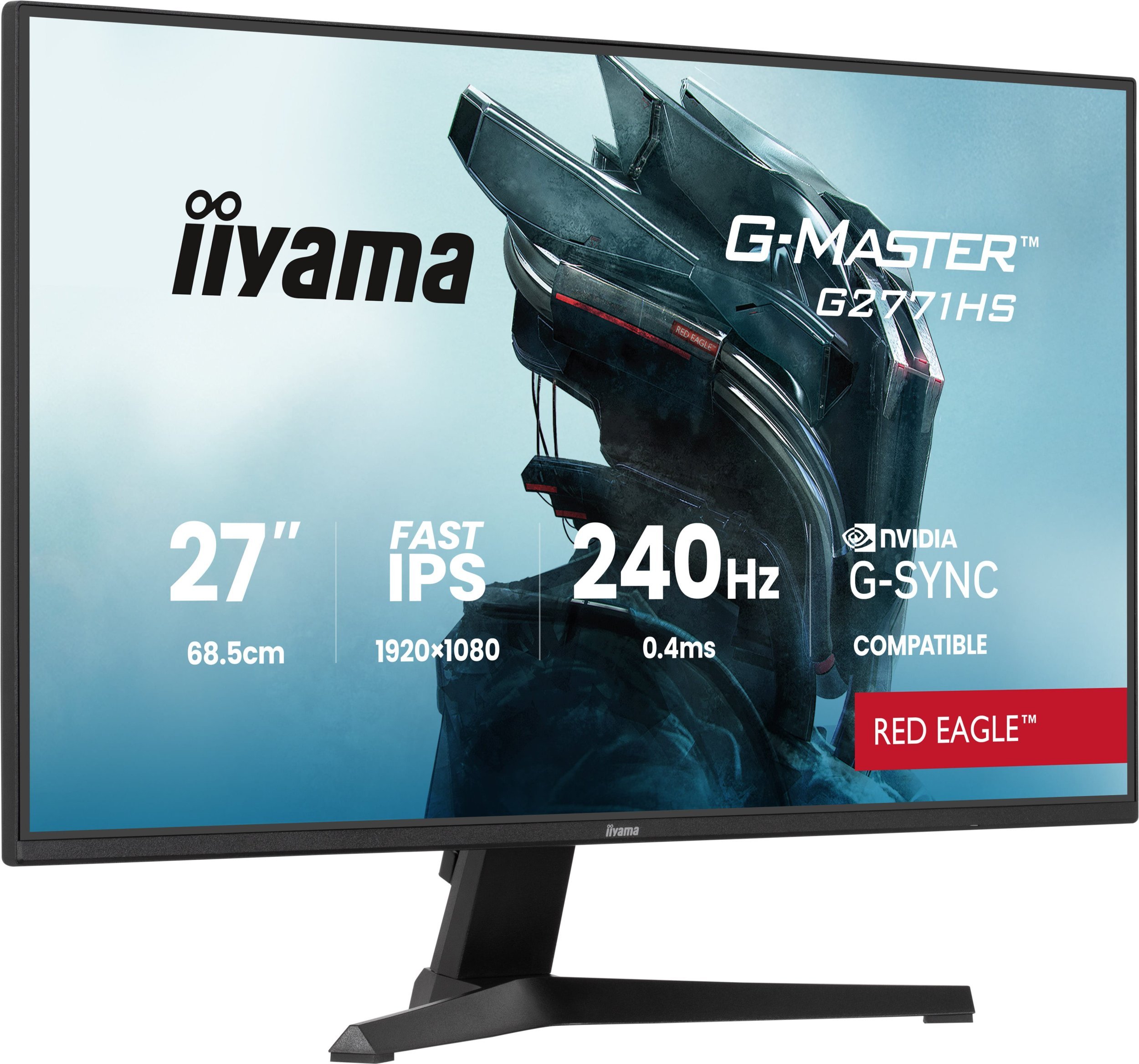 Monitor gaming Iiyama G-Master G2771HS-B1, 27", Full HD, 240Hz, i zi