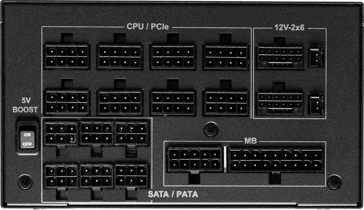Kase kompjuteri Asrock 90-UXP160-GFEAAB, mid tower, ATX, e zezë 3