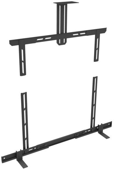 Mbajtëse universale për soundbar dhe kamera Multibrackets M Medium, deri 70", deri 10kg, metalike e zezë