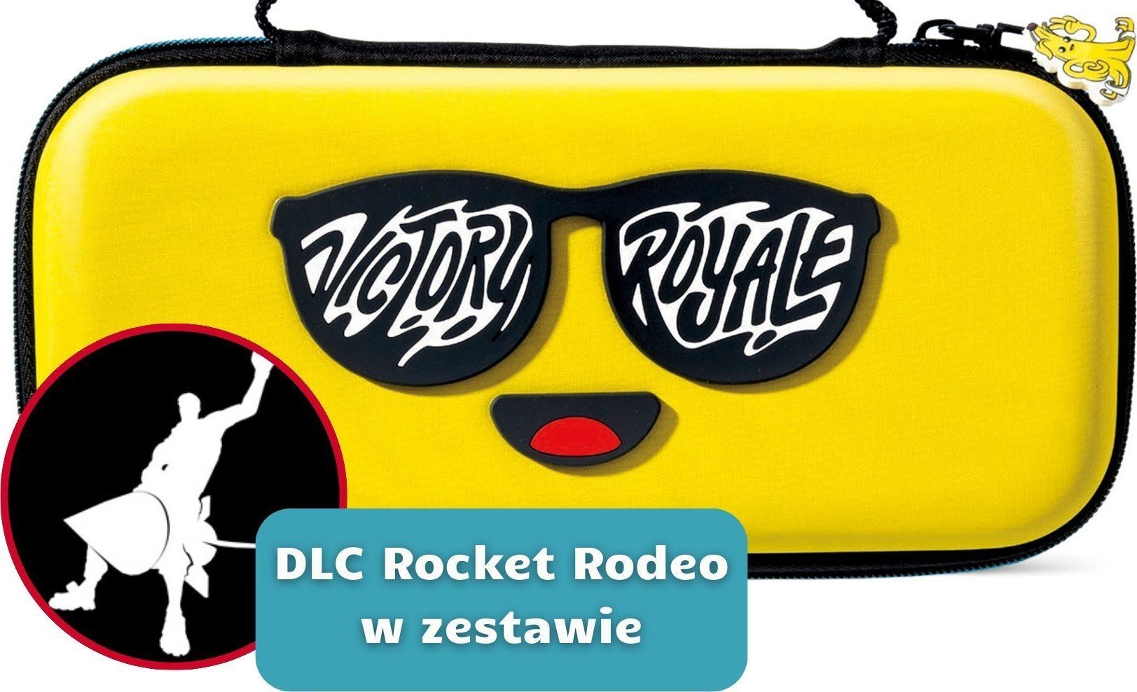 Etui për konzolë PowerA Fortnite Peely, për Nintendo Switch Switch Lite dhe Switch OLED, e verdhë