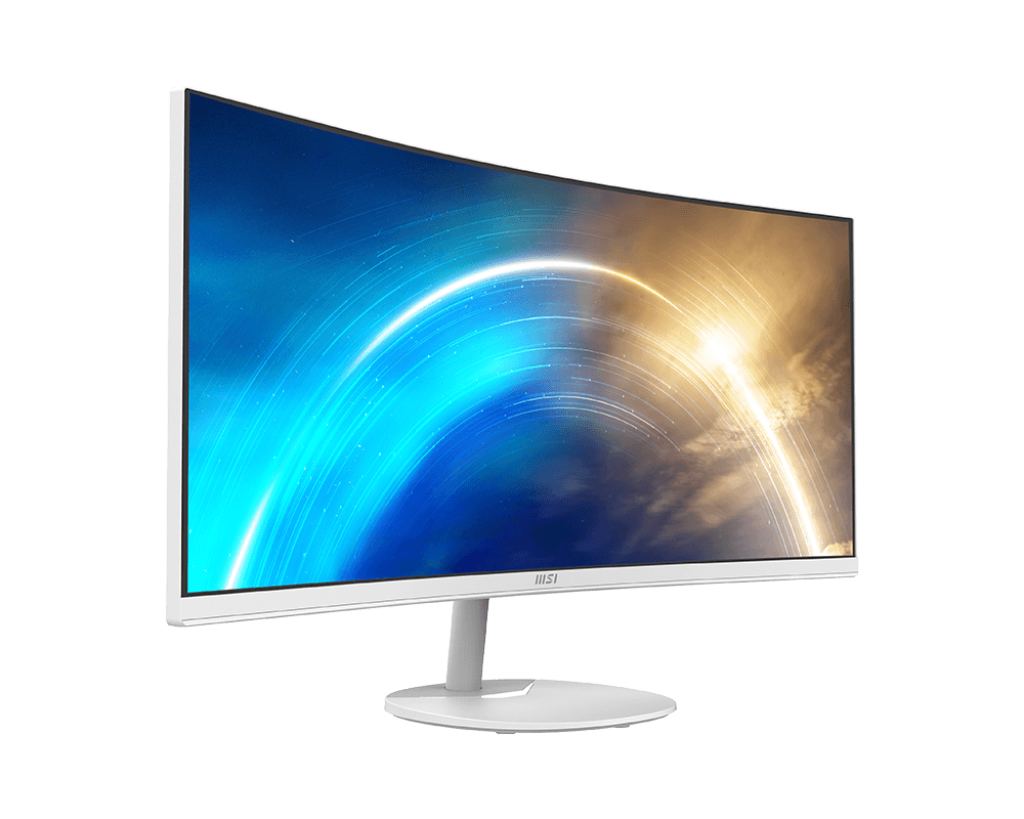 Monitor MSI PRO MP341CQW, 34", UWQ-HD, 100Hz, i bardhë
