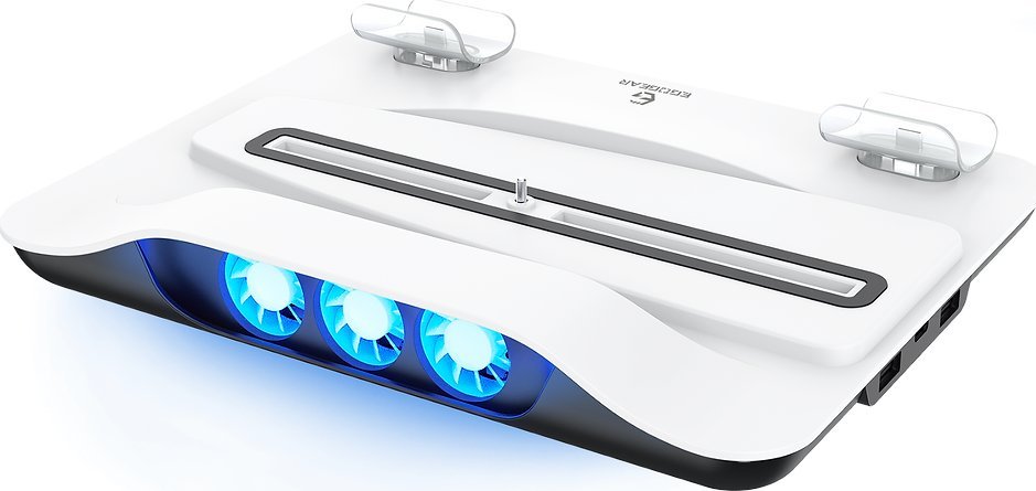 Stacion karikimi EgoGear SCC5 P5 WH, për gamepad, i bardhë