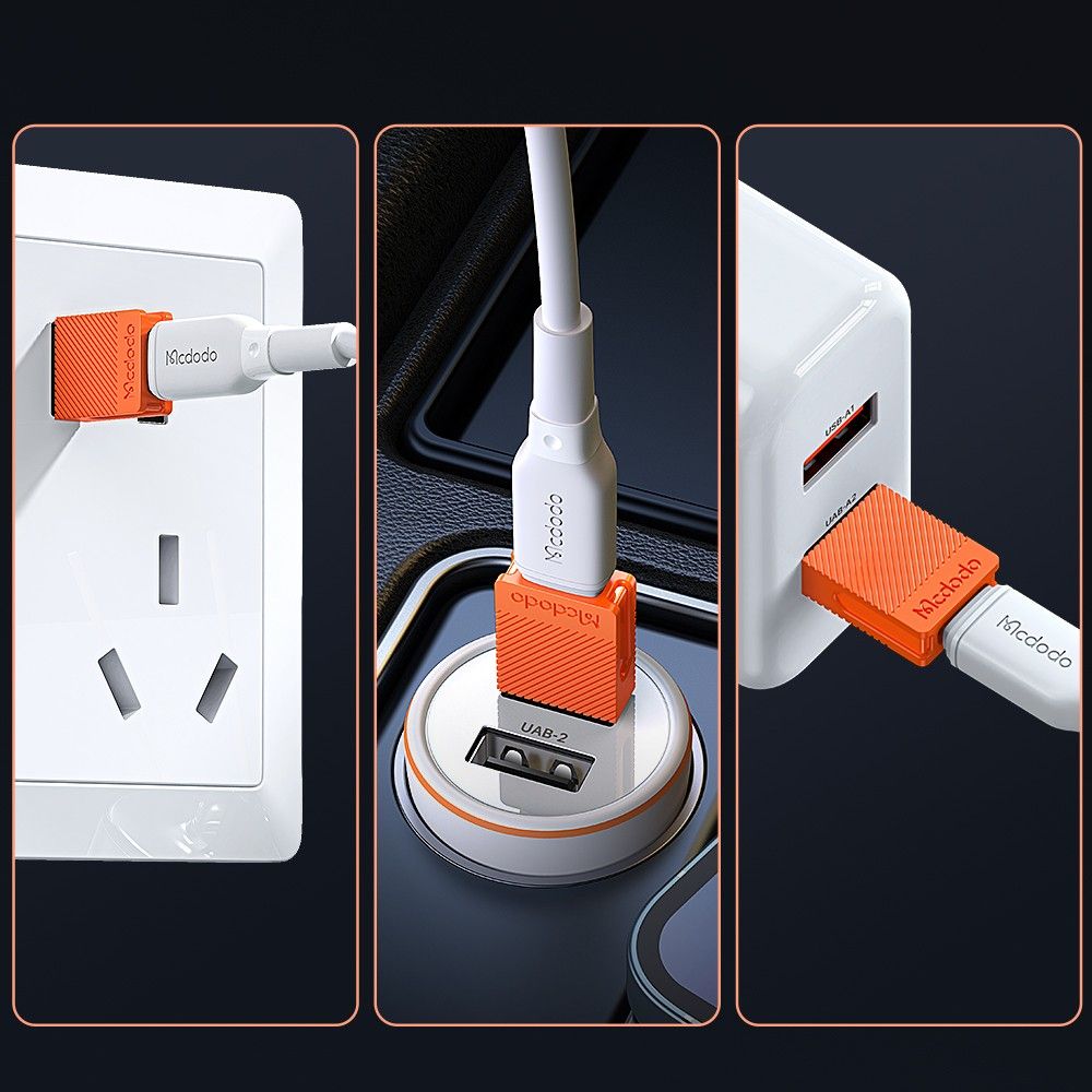 Adapter USB-C në USB 3.0 Mcdodo OT-6550, 5 Gbps, portokalli