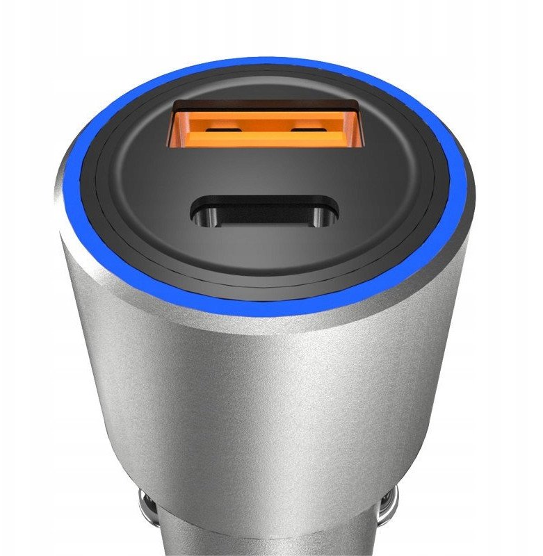 Karikues makine Dudao R4PQ, USB dhe USB C, 22.5W, gri