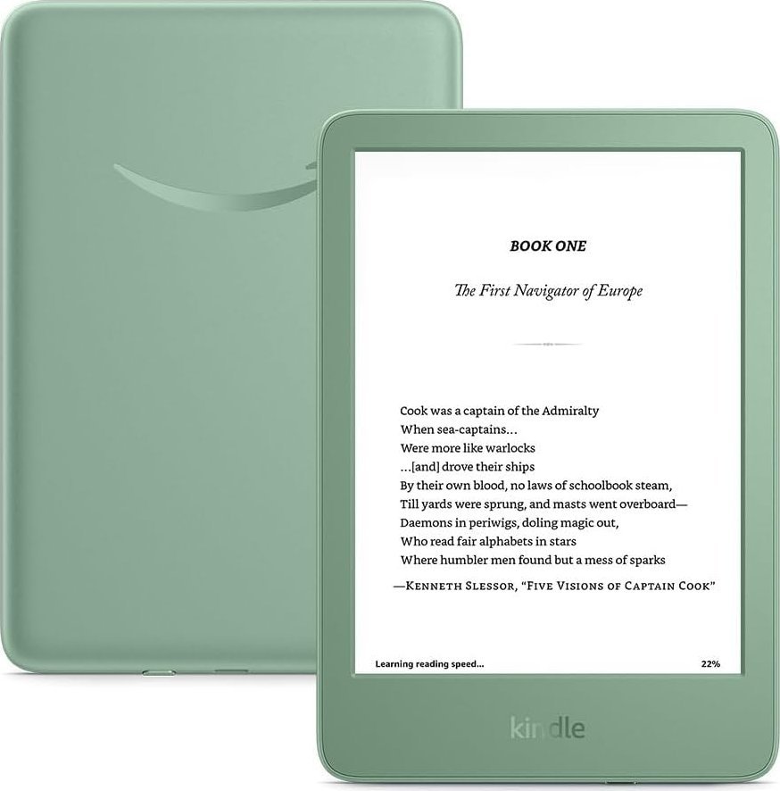 Lexues elektronik Amazon Kindle 2024 Edition, 6", 16GB, jeshile Matcha