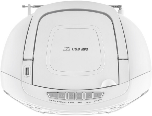 Radio JVC RC-E451W, e bardhë