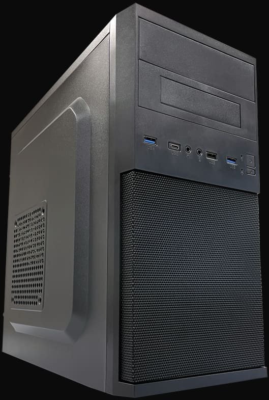 Kasa PC LC Power LC-2004MB-V3-on, Micro ATX, e zezë