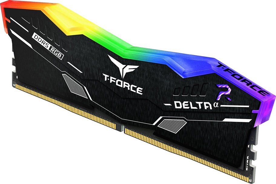 Memorie TeamGroup T-Force Deltaα RGB, DDR5, 32 GB, 6000 MHz, CL30, FF7D532G6000HC30DC01
