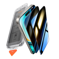 Xham mbrojtës Torras Install Master, Privacy Glass, për iPhone 16 Plus