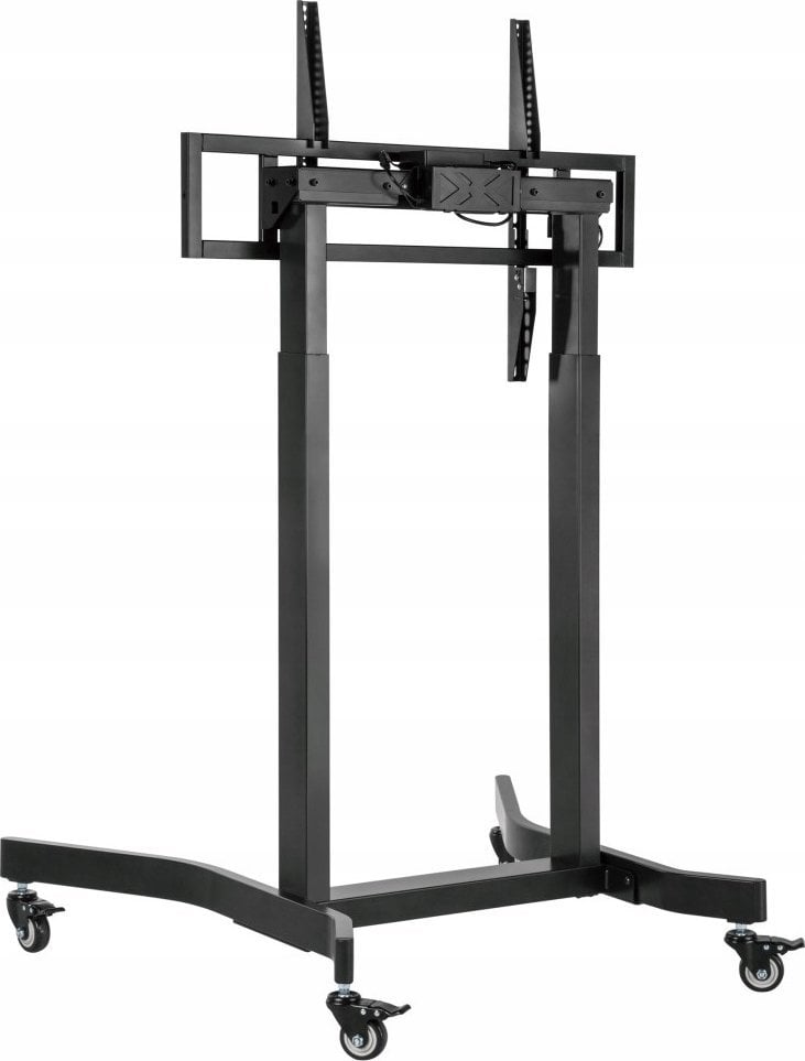 Мобилен штендер за ТВ Techly, 55"-100", електрично прилагодување, 120 kg, црн