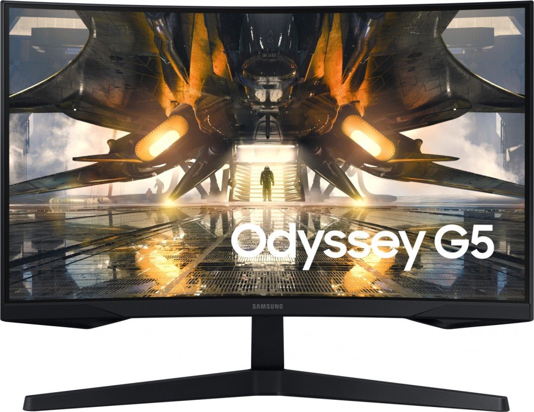 Monitor Samsung Odyssey G55A, 27", WQHD, i zi