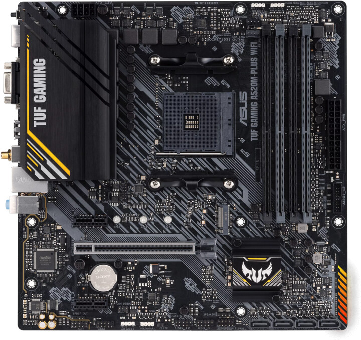 Pllakë amë ASUS TUF GAMING A520M-PLUS WIFI - AMD A520