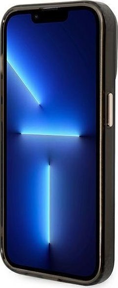 Mbulesë telefoni Guess Translucent MagSafe, për iPhone 14 Pro, TPU, e zezë