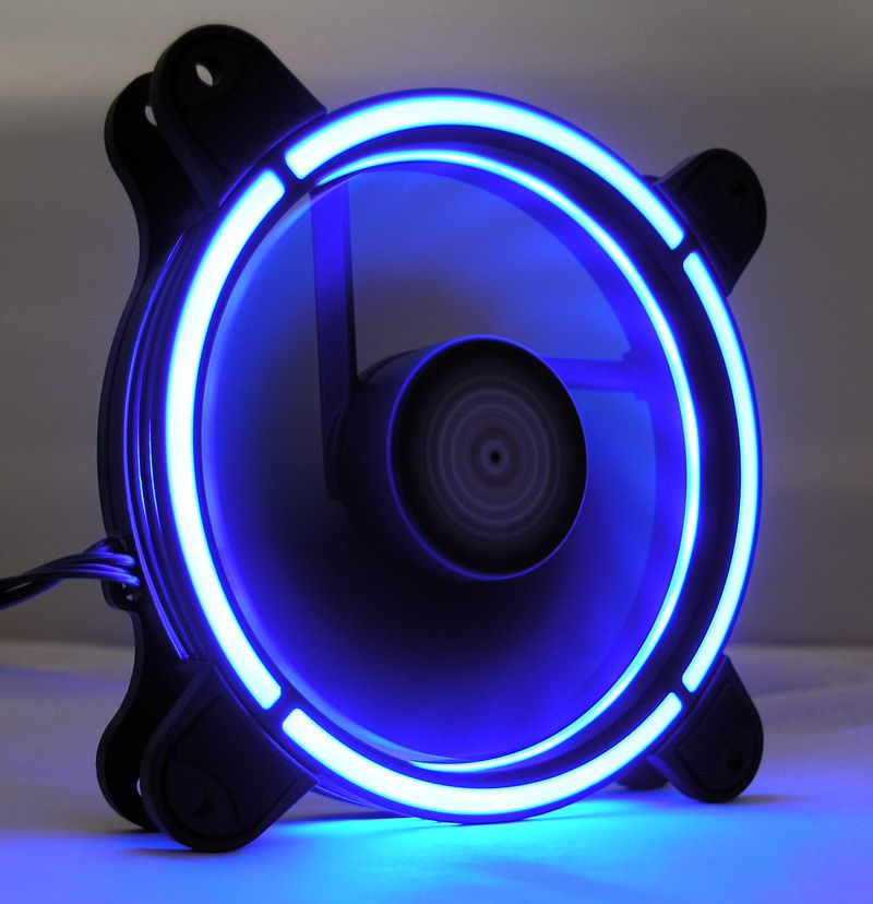 Сет додатоци за персонален компјутер LC-Power LC-CF-RGB-COMBO, 2 вентилатори 120mm RGB, LED лента со хаб и далечински управувач, повеќебоен