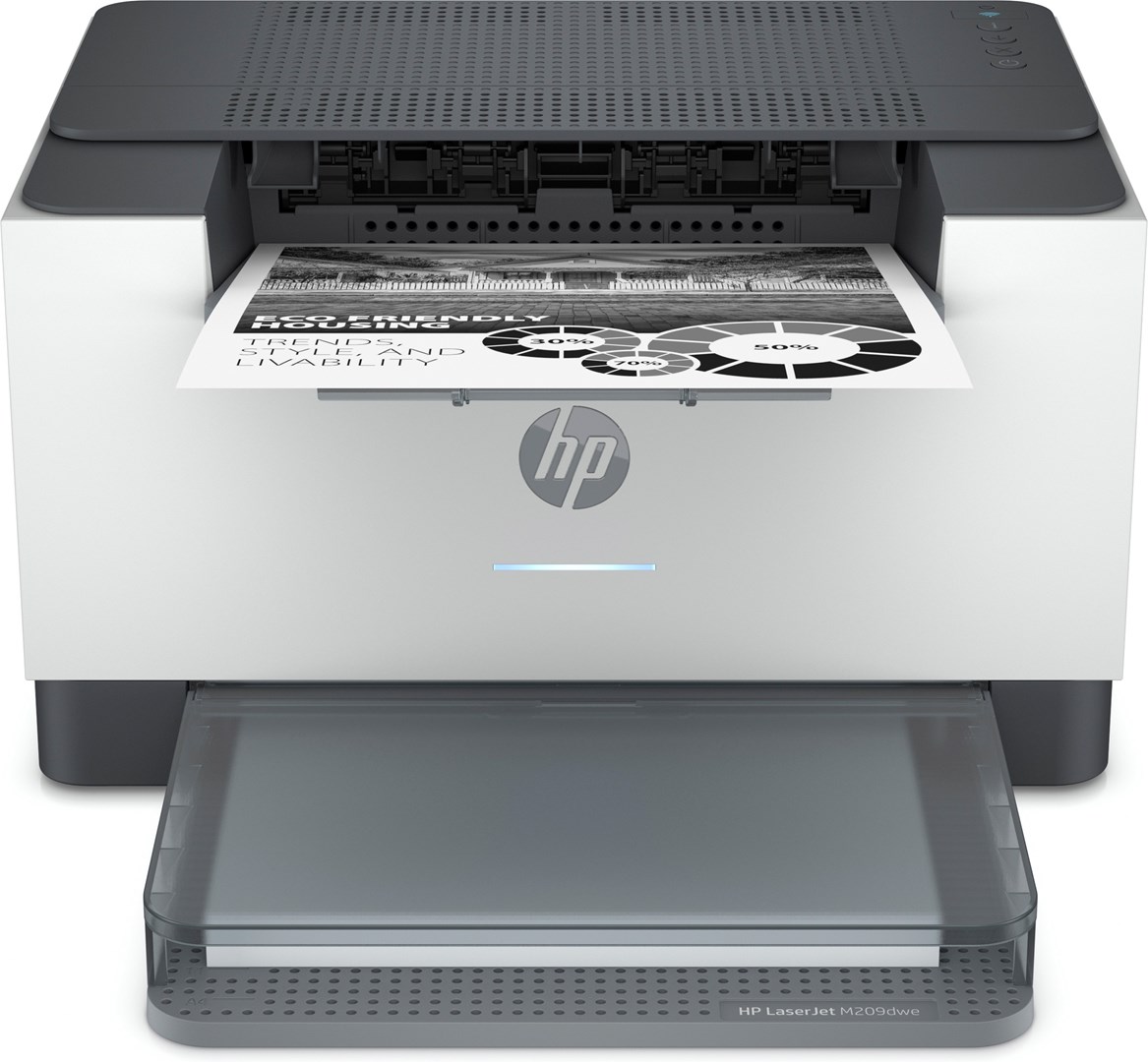 Printer lazer HP LaserJet M209dwe, AirPrint, Wi-Fi, i bardhë 