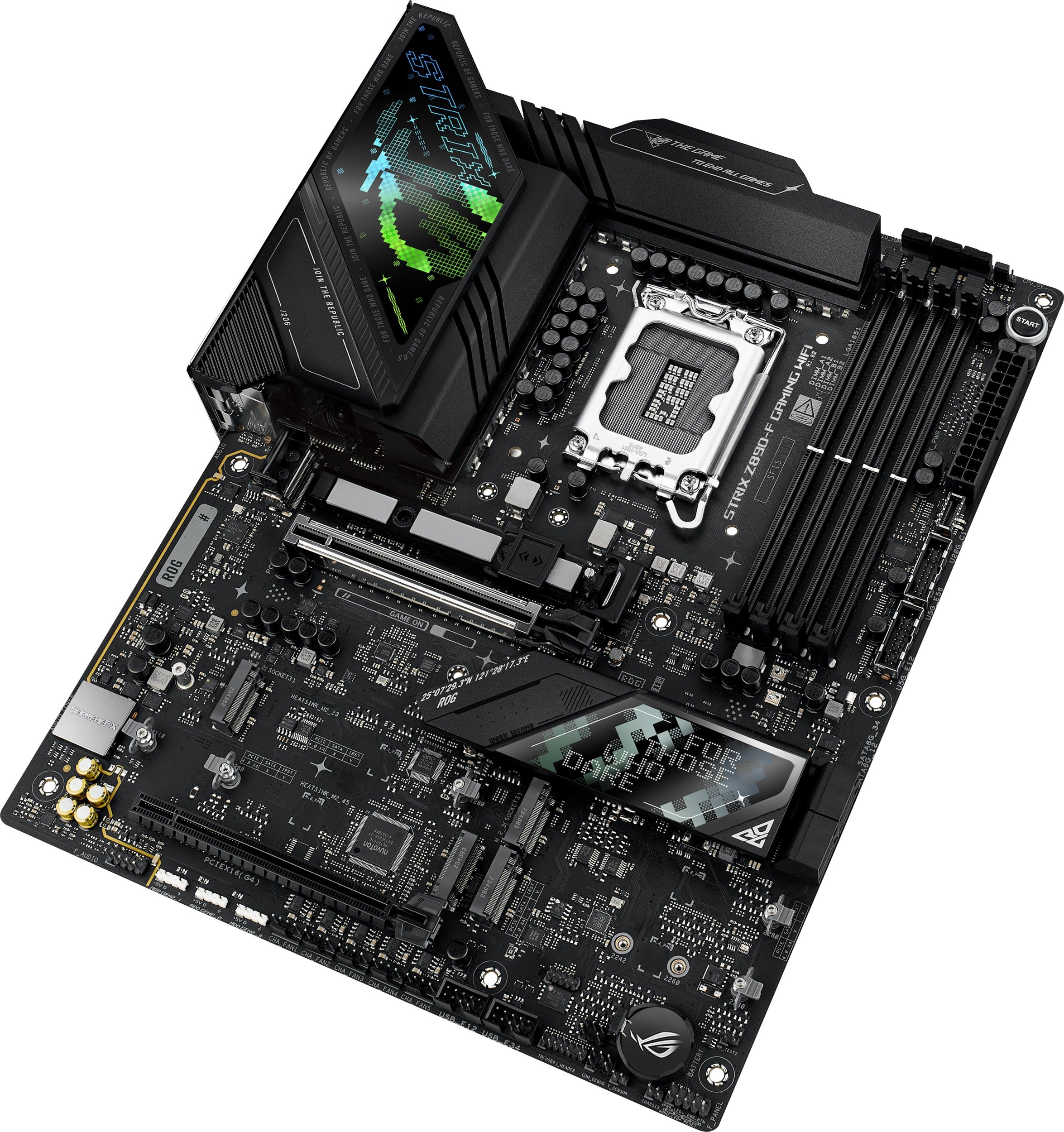 Motherboard ASUS ROG STRIX Z890 F GAMING WIFI, Intel Z890, LGA 1851, ATX