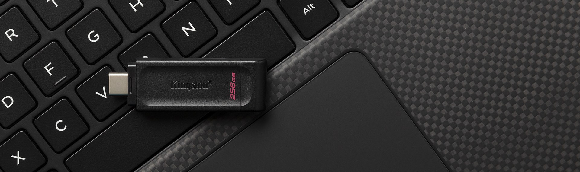 USB Kingston DataTraveler, 256 GB, USB Type-C