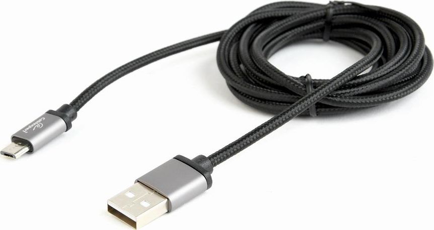 Kabllo Gembird CABLEXPERT, USB A (M) / Micro USB 2.0 (M), 1.8m, e zezë
