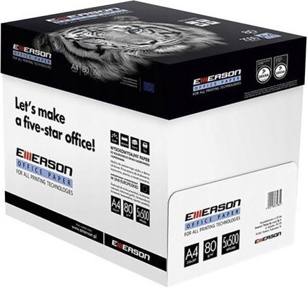 Letër kopjimi Iso Trade A4, 80g, karton 5 rimë, e bardhë