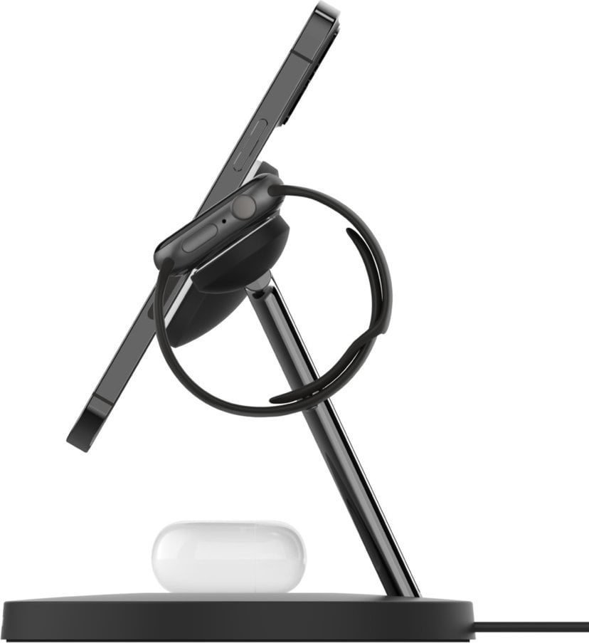 Karikues wireless Belkin WIZ017vfBK, 15W, për iPhone Apple Watch dhe AirPods, i zi