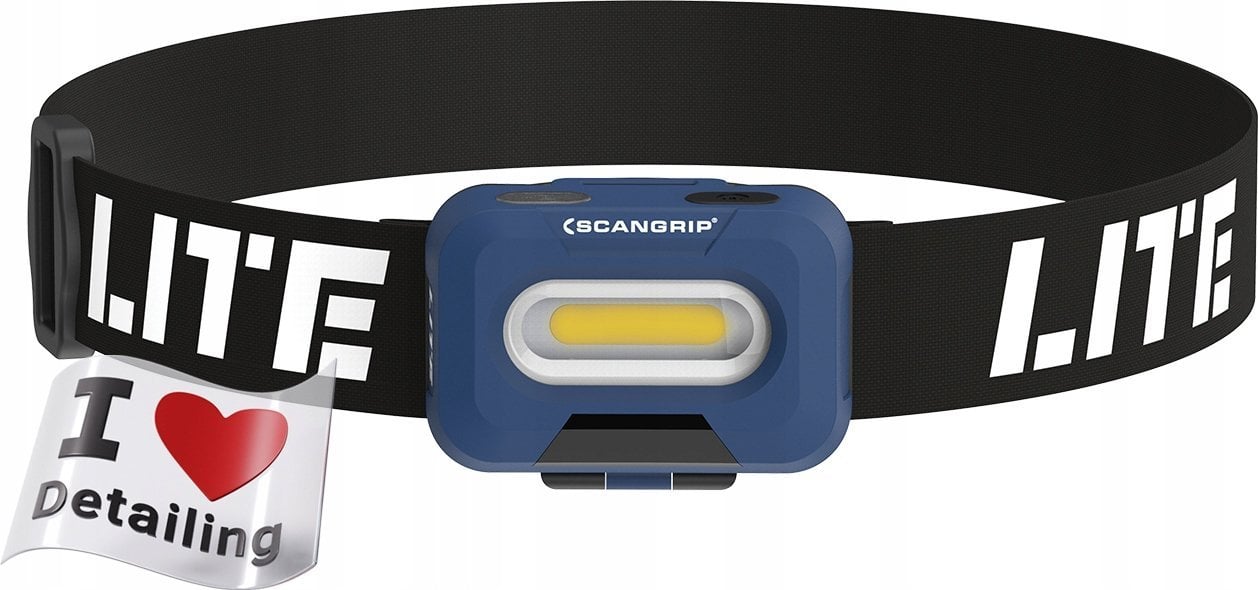 Dritë koke SCANGRIP HEAD LITE A 03.5670, COB LED, 150 lumen, e zezë