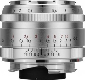 Objektiv Voigtlander Nokton 35mm f/1.5 VM ASPH Type II Vintage Line, manual, argjendi