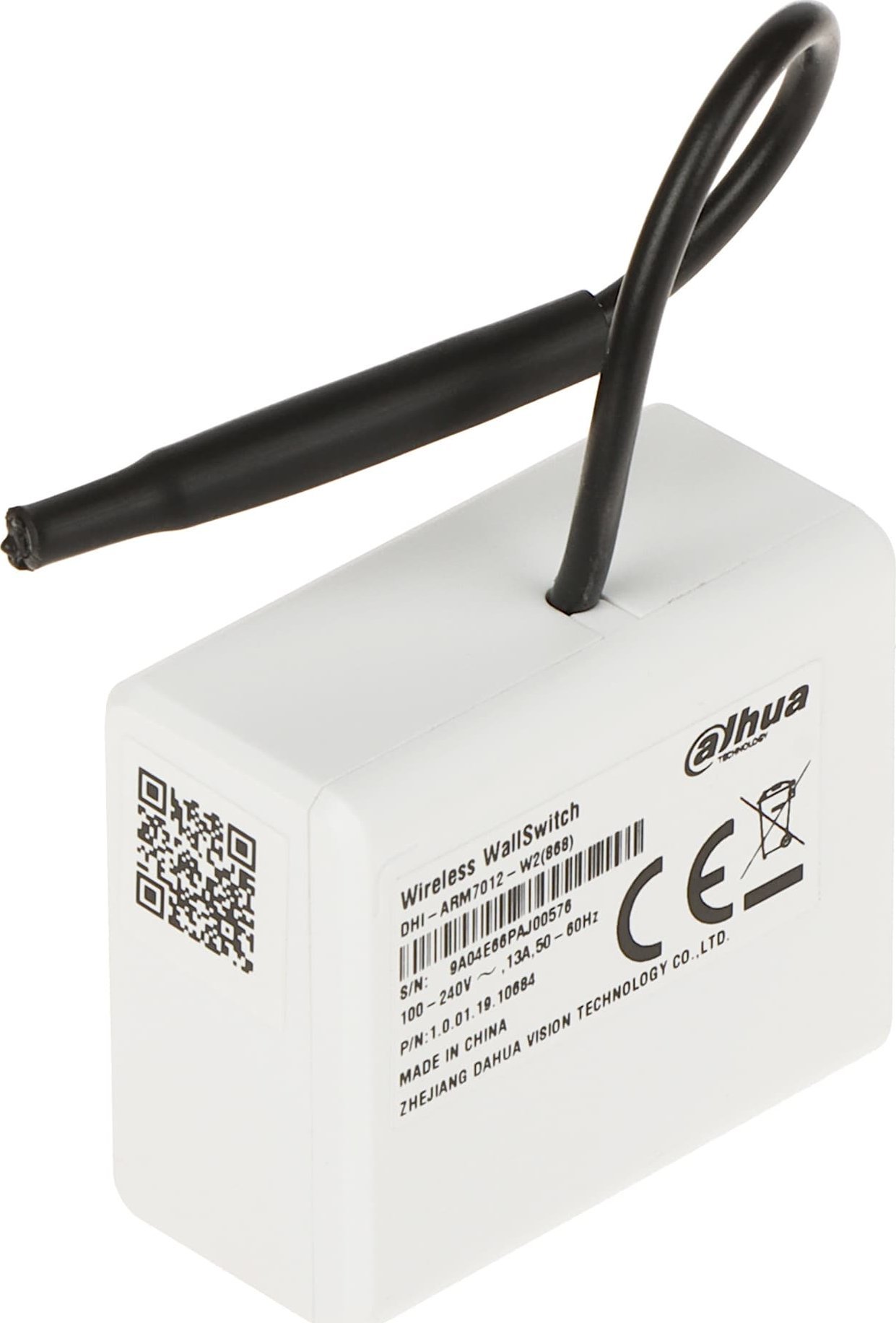 Nderpreres i mencur energjie Dahua ARM7012 W2 868MHz, 100 240V AC, wireless, i bardhe