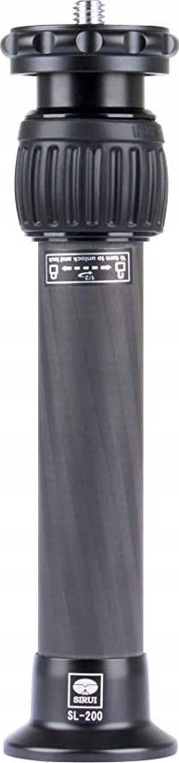 Kolonë qendrore tripodi SIRUI SL-200, fibër karboni, 32 cm, e zezë