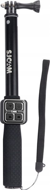 Selfie stick SJCAM me telekomandë WiFi, teleskopik 28 91cm, aliazh alumini, i zi