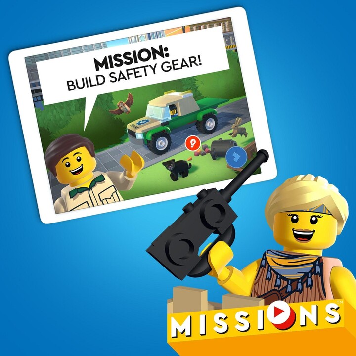 Set lodër LEGO® City 60353 Rescue missions in the wild, 246 pjesë