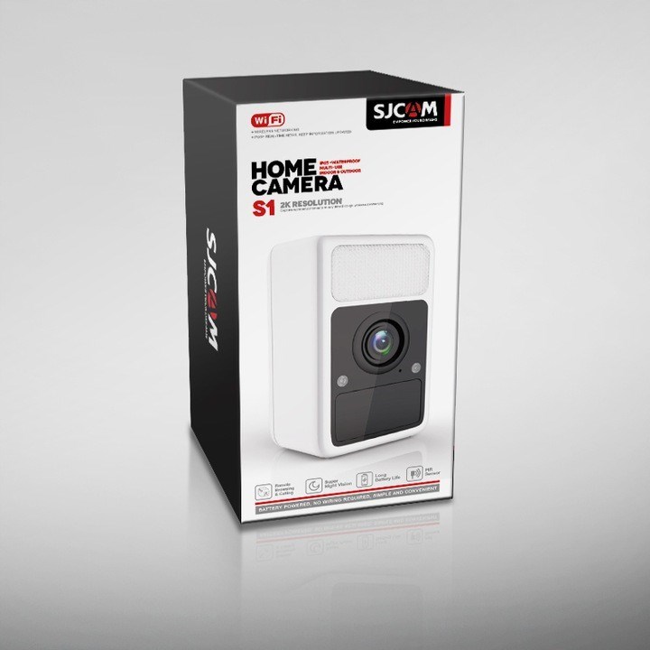 Kamera inteligjente SJCAM S1, 2K, e bardhë