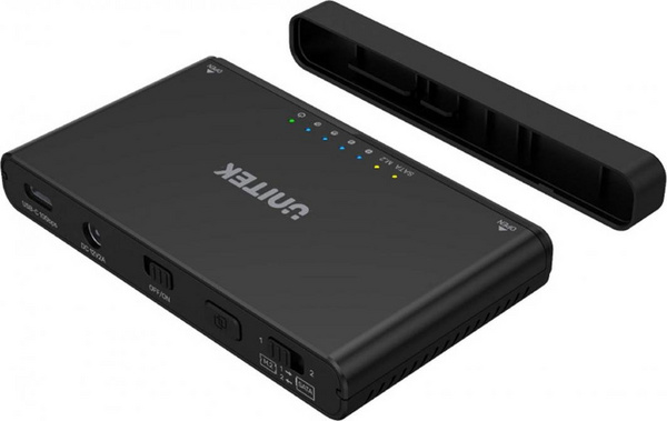 Docking station Unitek S1222A USB-C 3.2 Gen 2 - NVMe M.2 SSD & SATA 2.5"/3.5" 