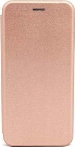 Këllëf libri Beline për Samsung Galaxy M53 5G, magnetik, pink gold