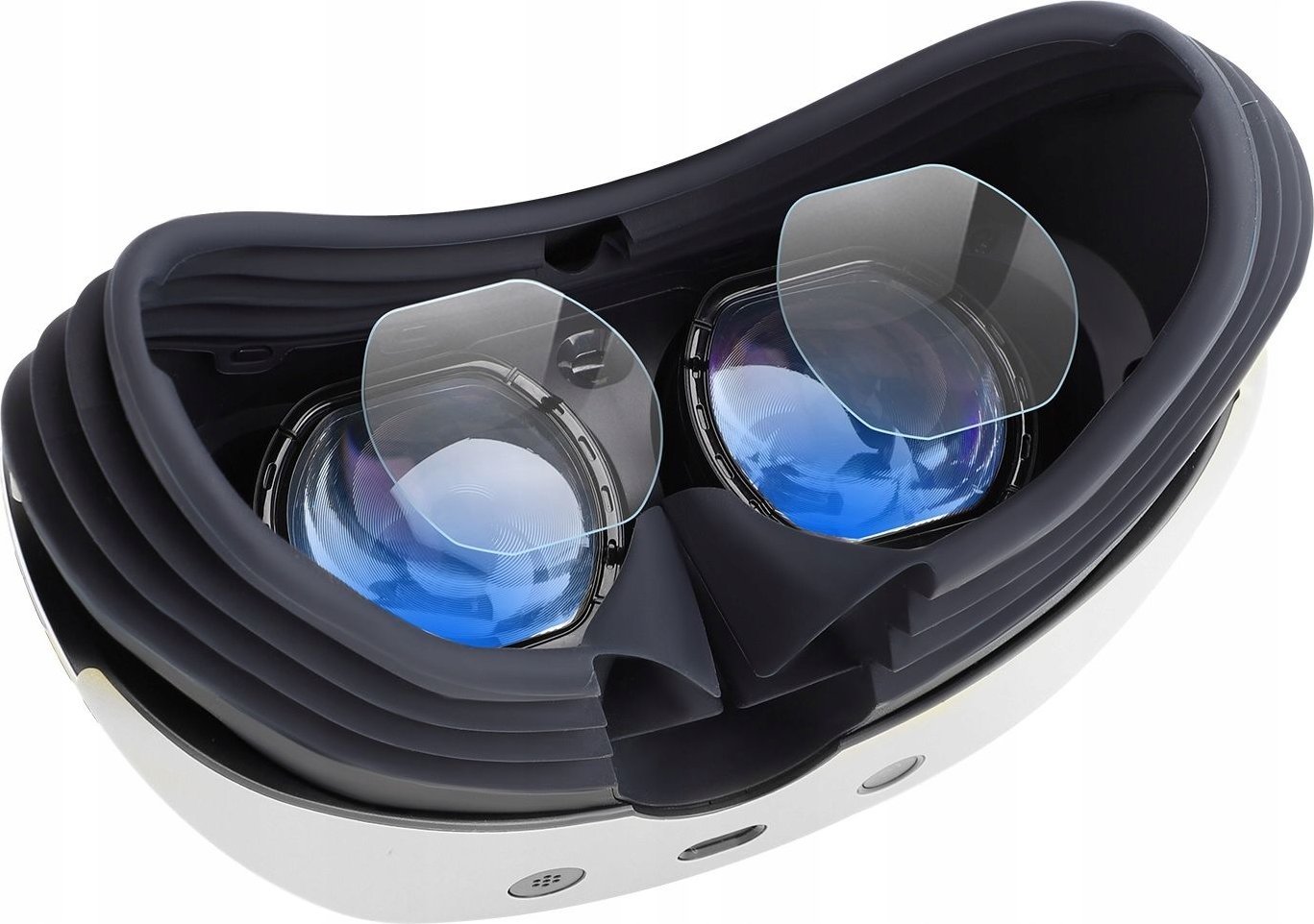 Mbulesa mbrojtëse për syze VR HiFylux PS VR2, set 4 copë, e zezë