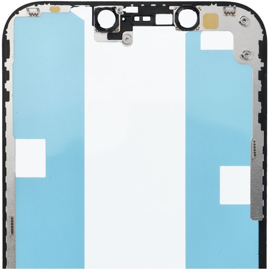 Kornizë LCD MUSTTBY për iPhone 12 12 Pro, pjesë zëvendësuese, e zezë