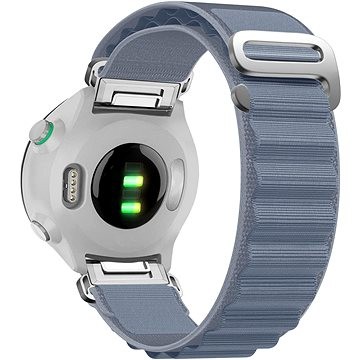 Rrip ore Eternico Alpine Loop për Garmin QuickFit 26mm, najlon, gri çelik